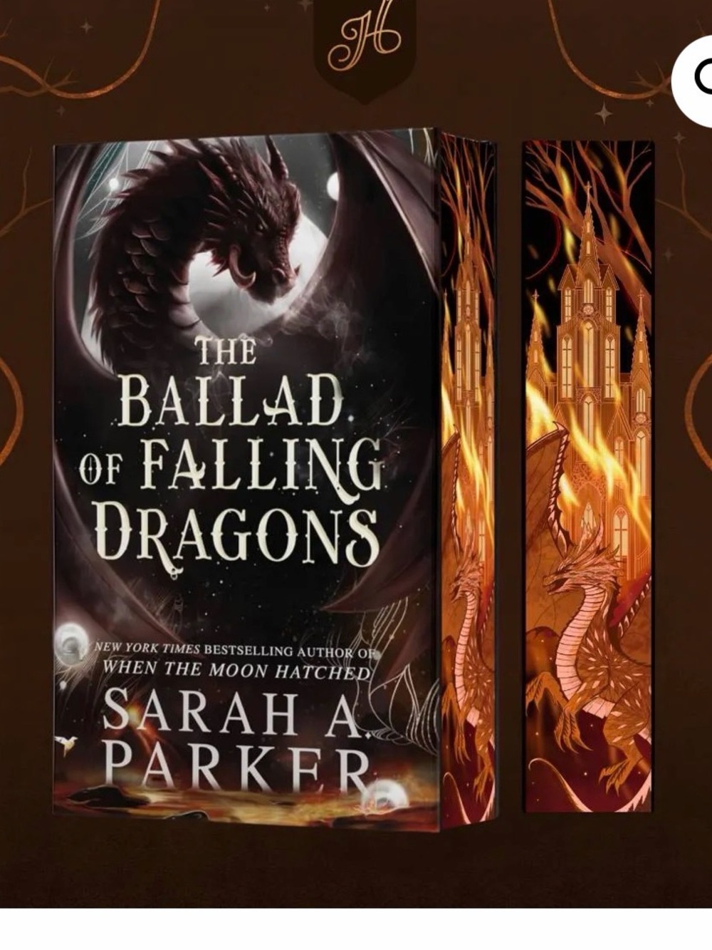 Heirloom Books edition of - The Ballad of Falling Dragons by Sarah A. Parker